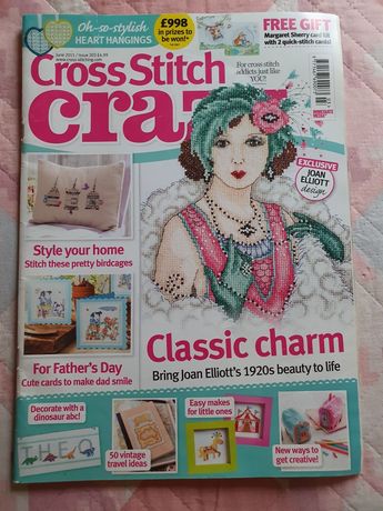 Журнал зі схемами вишивки хрестиком CrossStitch Crazy