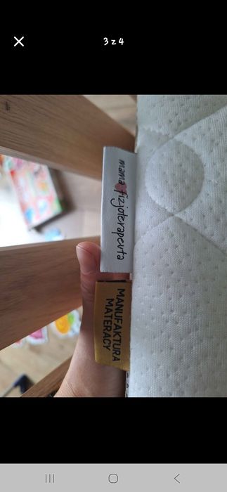 Łóżeczko dziecięce 120×60 z materacem od manufaktura materacy