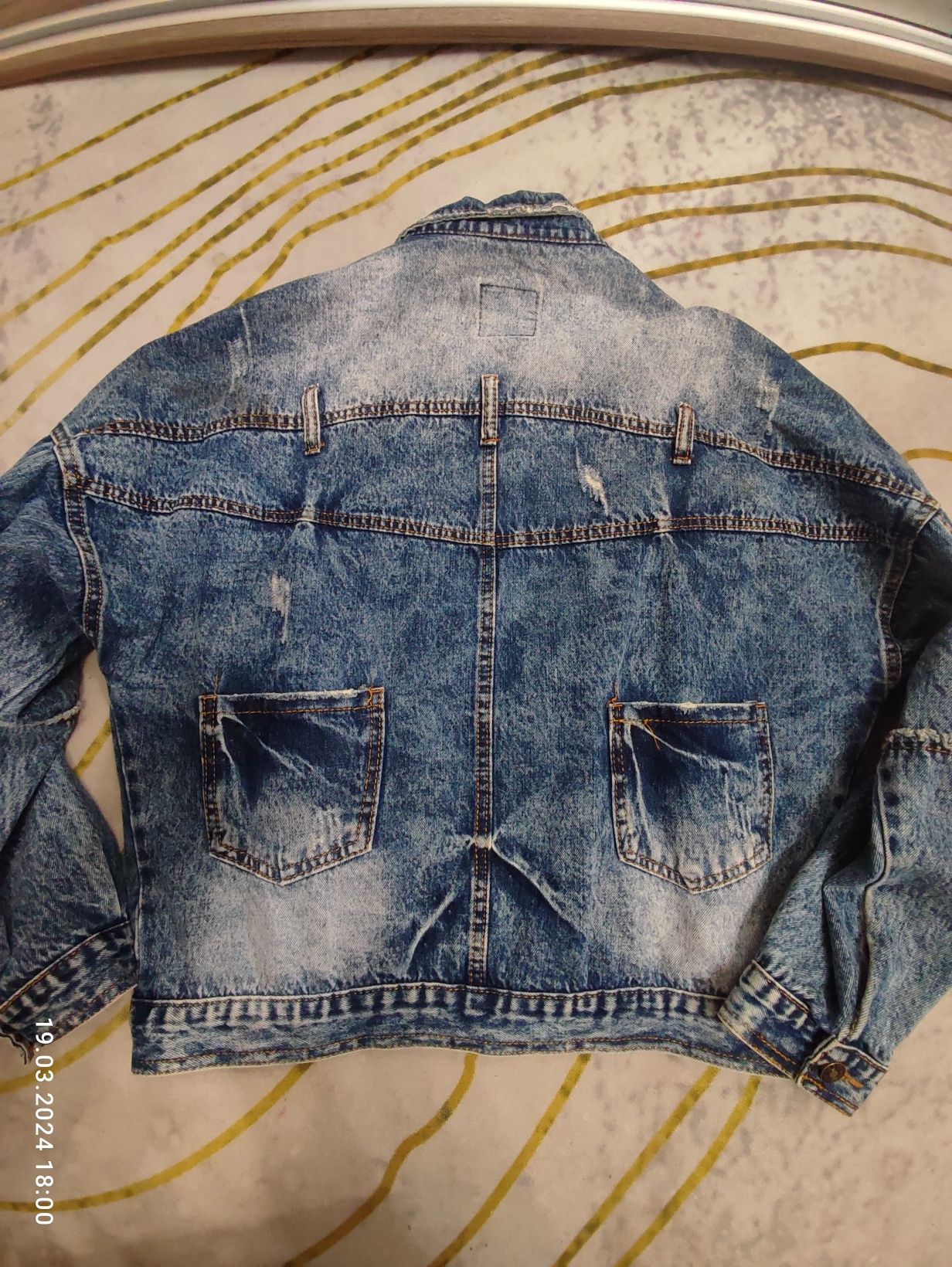 Джинсовая куртка , джинсовка 42-48