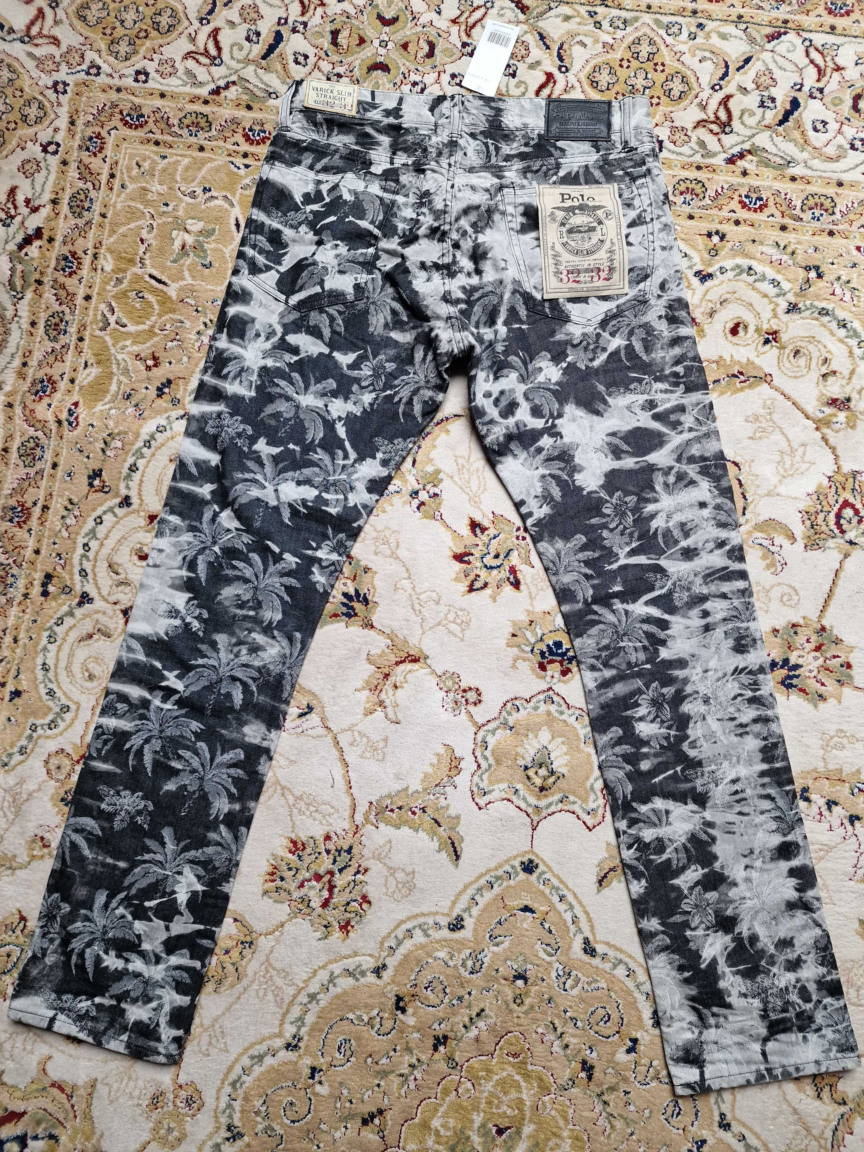NOWE spodnie Polo Ralph Lauren M ciekawe jedyne takie na OLX 200zł