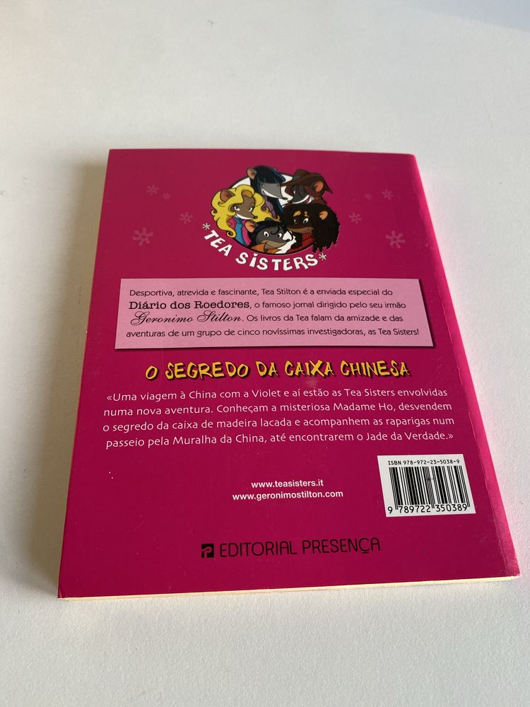 Livro Tea Stilton: O segredo da caixa chinesa