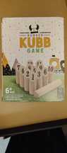 KUBB drewniane kręgle gra stan NOWA