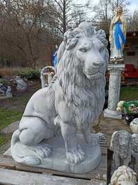 Lwy na posesję ogromne piękne figury ogrodowe