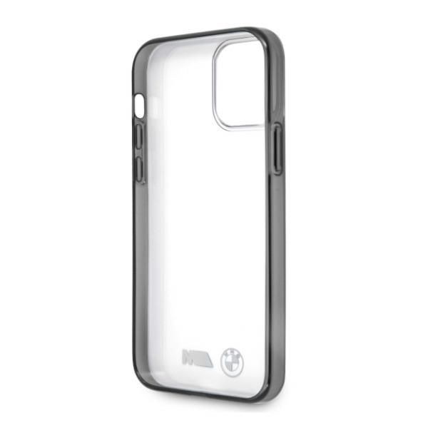 Etui BMW Sandblast Transparent do iPhone 12 Pro Max 6,7"