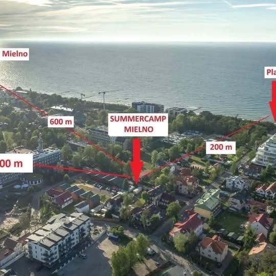 Apartament 11 os Mielno Centrum 200m od morza