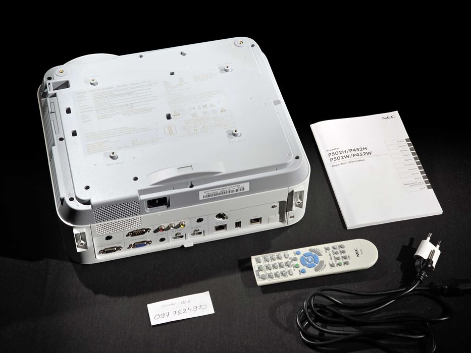 Проектор Домашній Кінотеатр NEC NP-P502H, 1920x1080 Full HD 5000 люмен