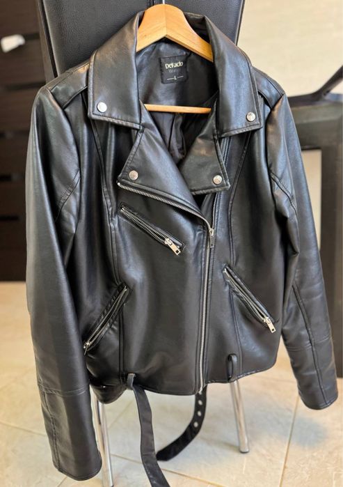 Стильная косуха из козжама DeFacto.Размер L