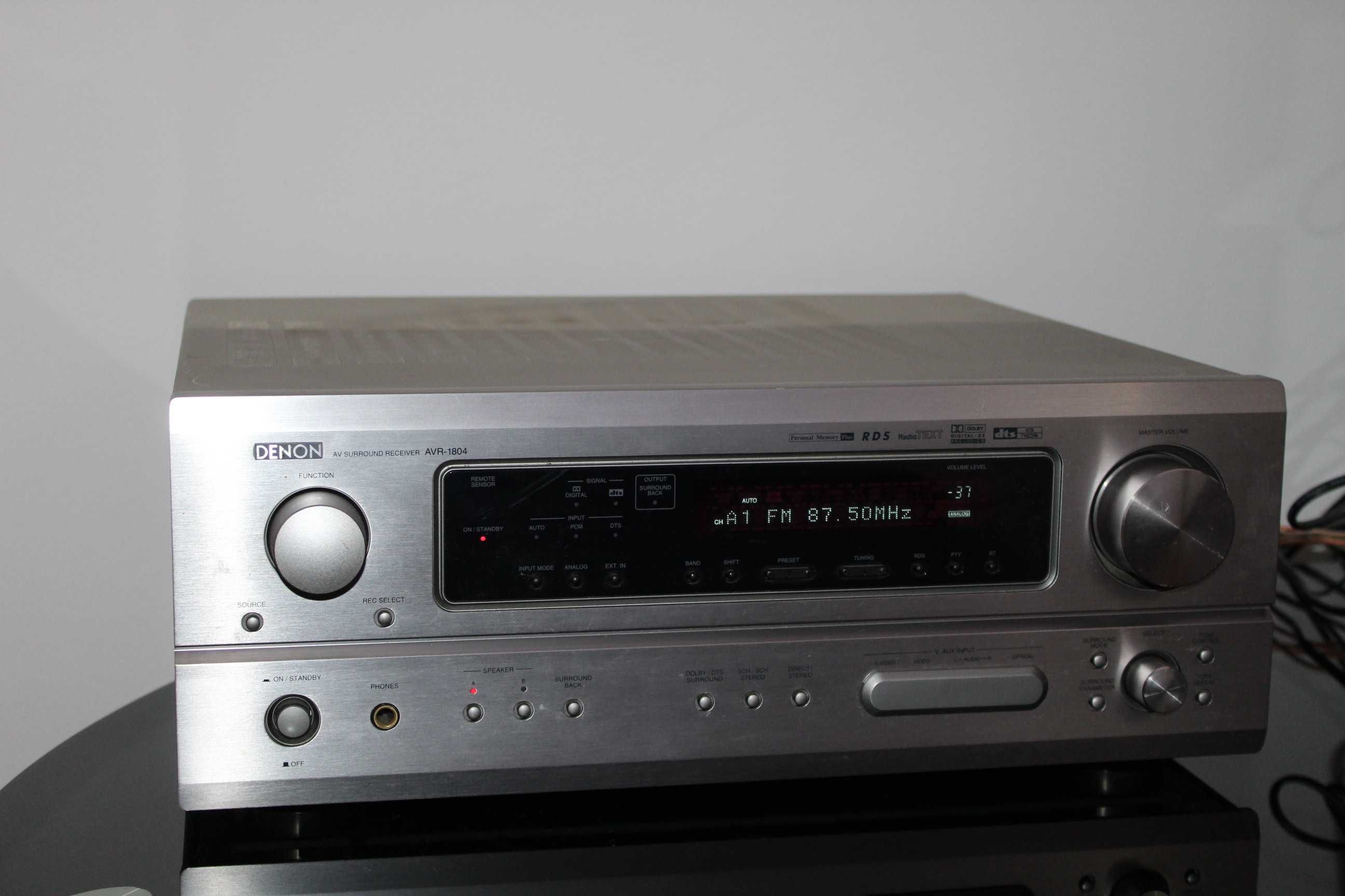 DENON AVR-1804 Amplituner wzmacniacz kino domowe optyk Wysyłka