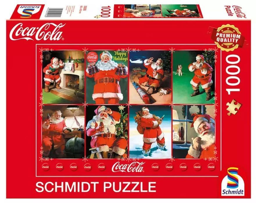 Puzzle PQ 1000 Coca-Cola Święty Mikołaj G3. Schmidt