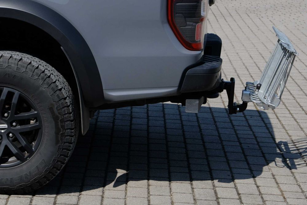 Bagażnik zewnętrzny samochodowy na hak, Kosz transportowy