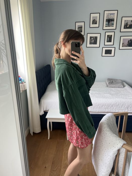 The odder side kurtka olive M zielona