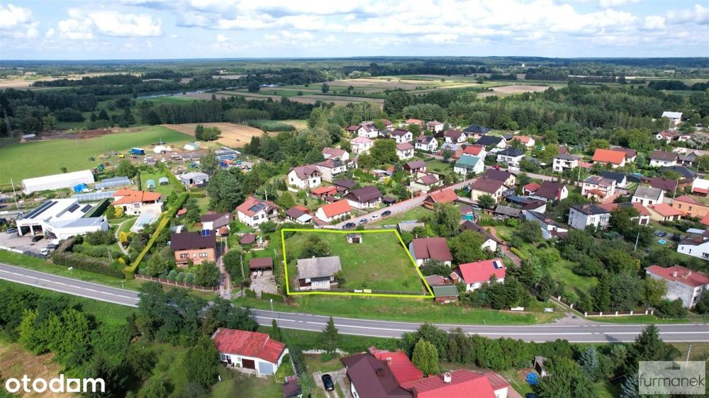 Działka o pow. 1586 mkw o doskonałych parametrach