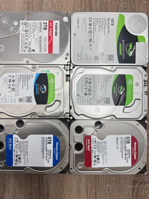 Продам HDD 3TB | 6TB | 8TB | 10TB