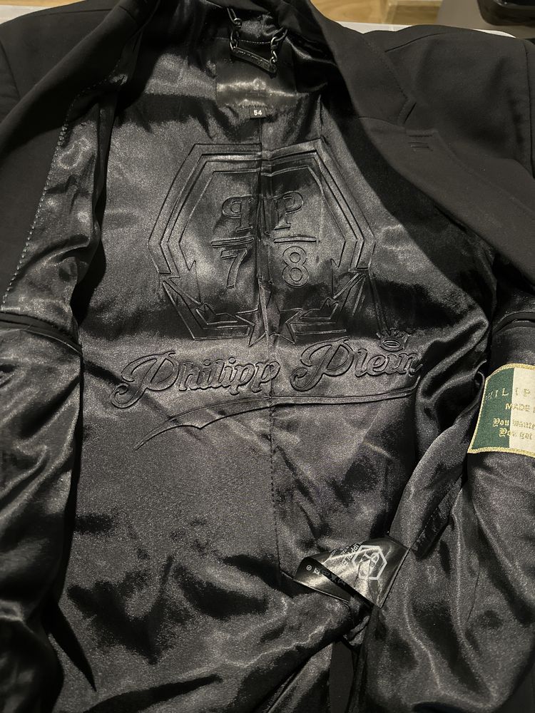 Marynarka Philipp Plein rozm 54 L/Xl stan bdb