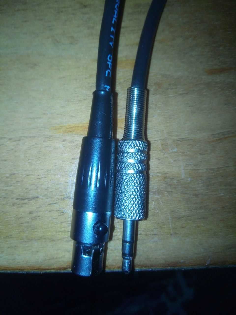 Мікрофонний кабель OFC 140cm [Mini Jack 3,5 - Mini XLR]