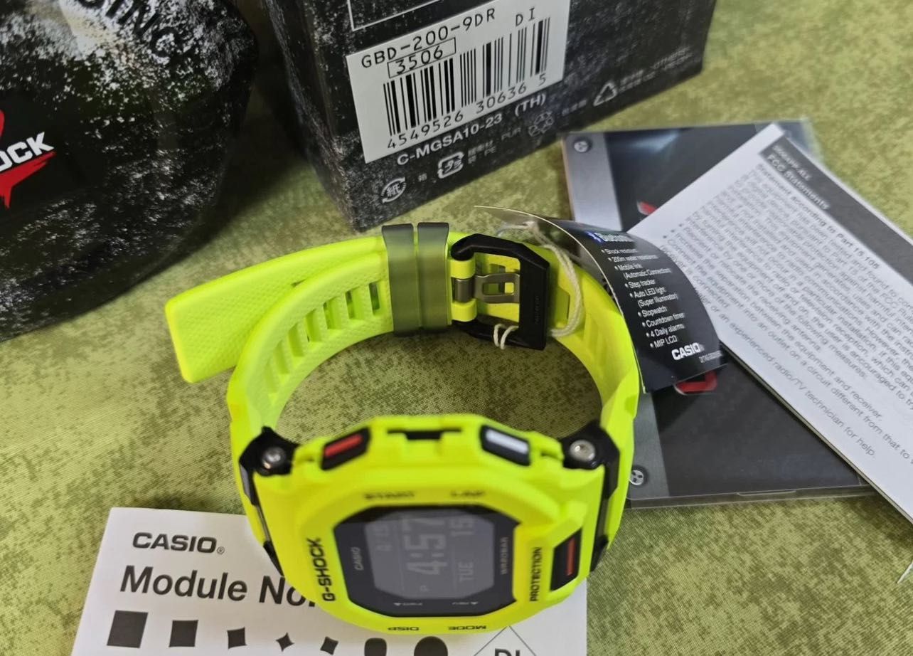 Мужские наручные часы Casio G-Shock GBD-200-9E