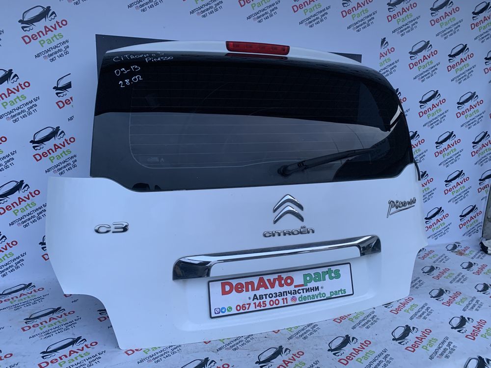 Ляда Citroen C3 C 3 кришка багажника Сітроен с3 ц3 ц 3 кляпа дверка С3