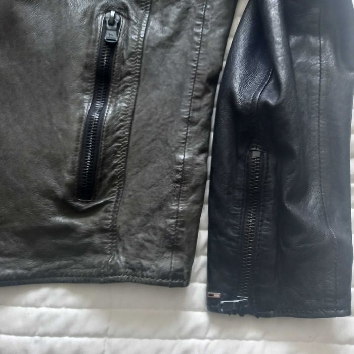 Męska kurtka skórzana EMILIO ADANI rozmiar 48.