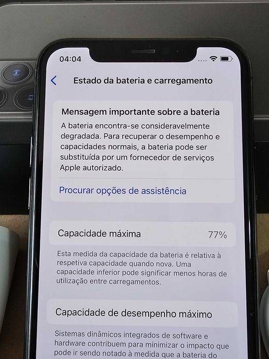 Iphone 11Pro 256gb.  77% Bateria.  Excelente. Tudo de origem.