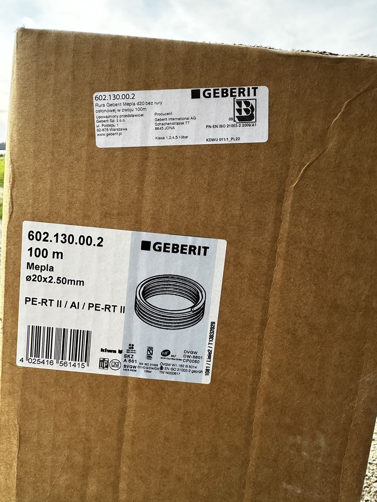 Rura geberit mepla 100m !!