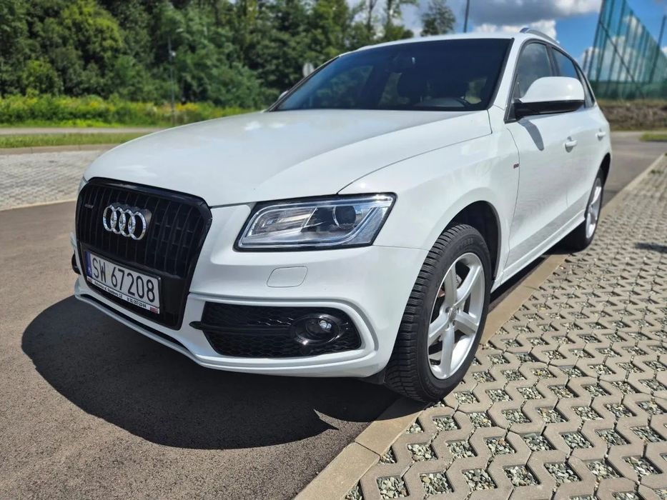 Audi Q5 mały przebieg, po serwisie olejowym i wymianie rozrządu