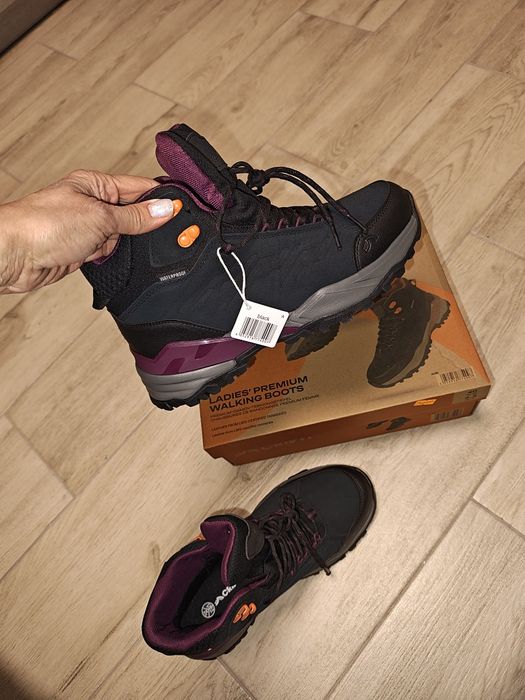 Шкіряні трекінгові боти Crivit