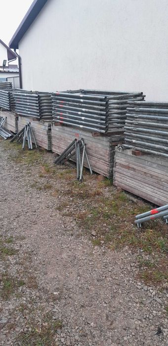 Rusztowanie Elewacyjne Plettac Tanio Okazja Duży Zestaw Zobacz 400m2