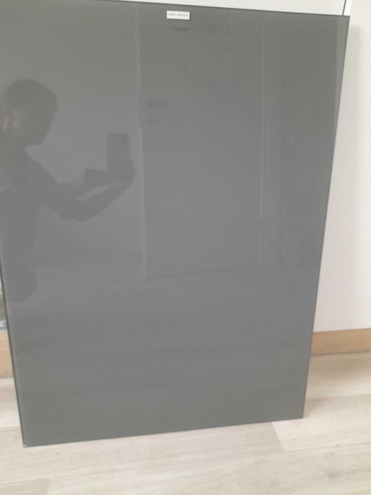 Płyta z szkła hartowanego do kuchni szara