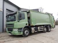 DAF DAF CF 75.250  DAF CF 75.250 Śmieciarka, 2012rok, 6x2, 250KM, EURO EEV