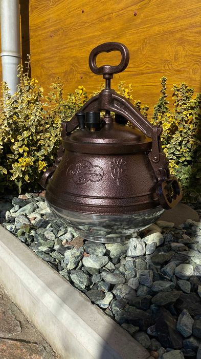 Афганский казан(Афганський казан) з полірованим низом