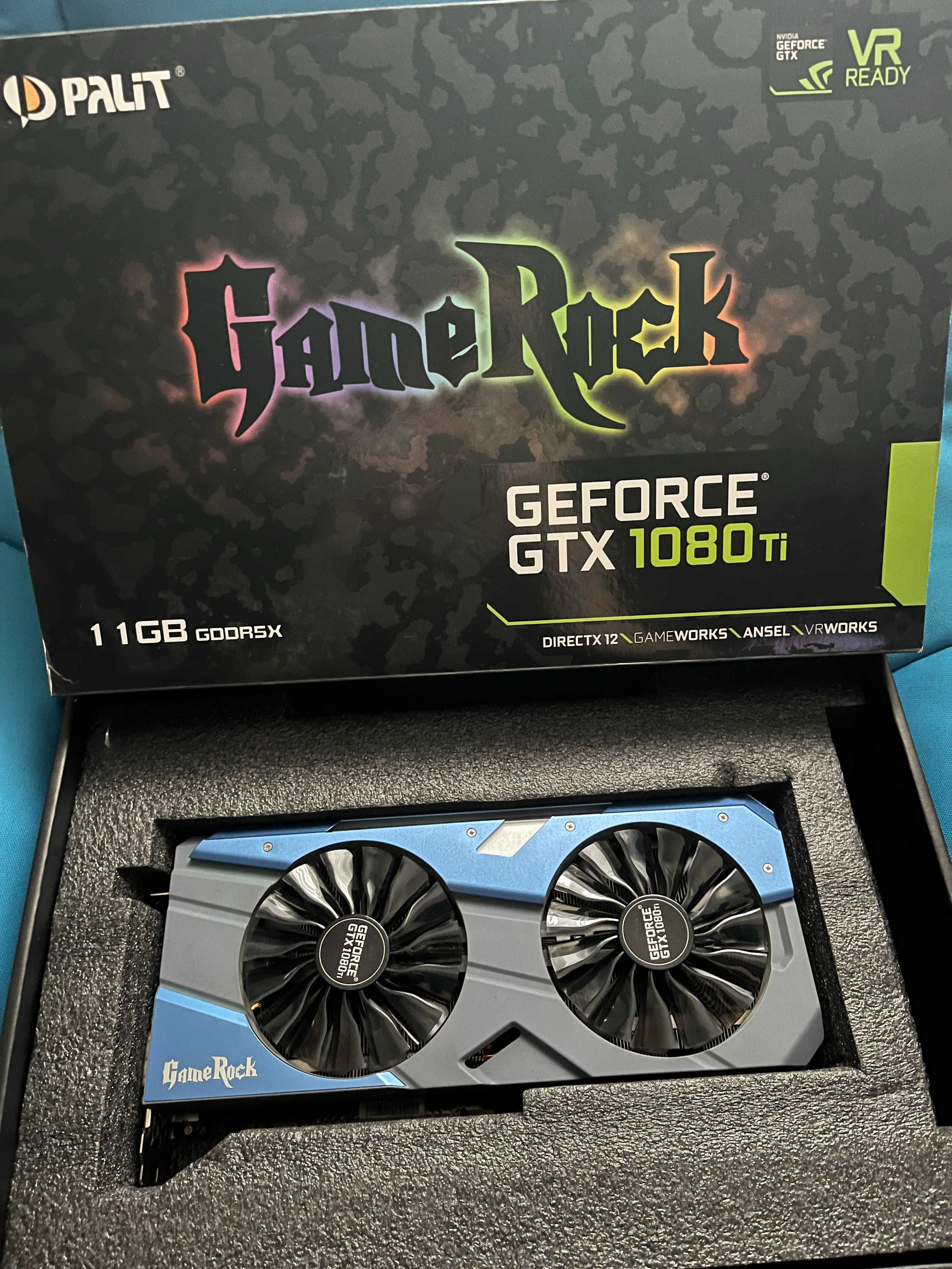Видеокарта Palit GeForce GTX 1080 Ti GameRock Premium Edition