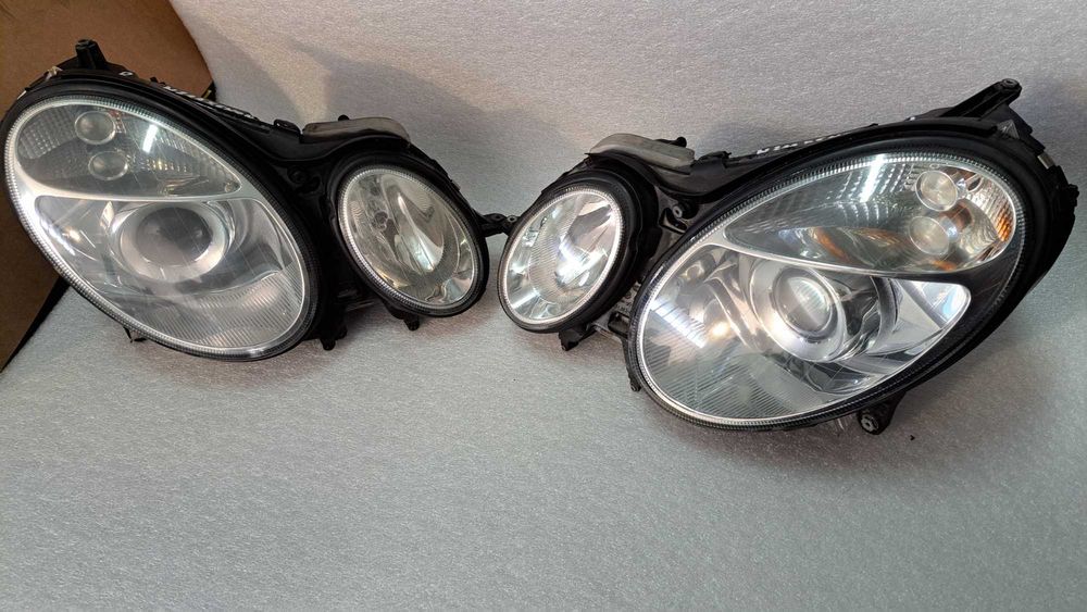 Lampa przód Mercedes W 211 E Klasa Xenon żarnik przetwornica kpl