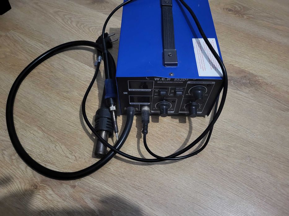Stacja lutownicza 2w1 HOTAIR WEP 852D+ 700W hot air