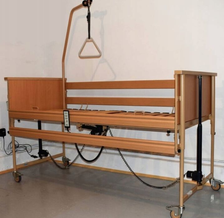 Łóżko rehabilitacyjne Dali II z materacem przeciwodleżynowym GRATIS