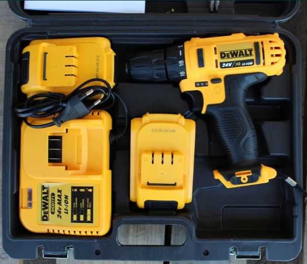 Шуруповерт аккумуляторный dewalt 24v 5a шурупокрут