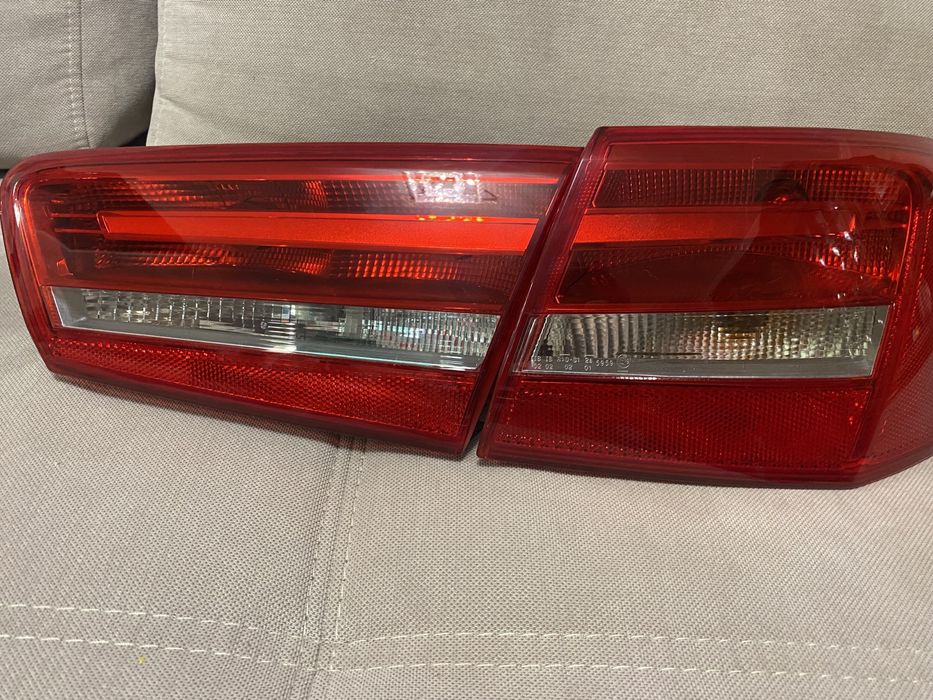 Audi A6 C7 2011-2014 задні фонарі європа седан ( на лампах )