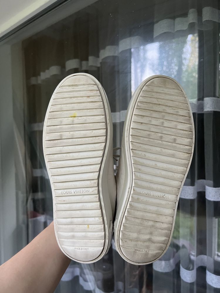 Кросівки Louis Vuitton Trainer Time Out Monogram White EUR 38 25 см