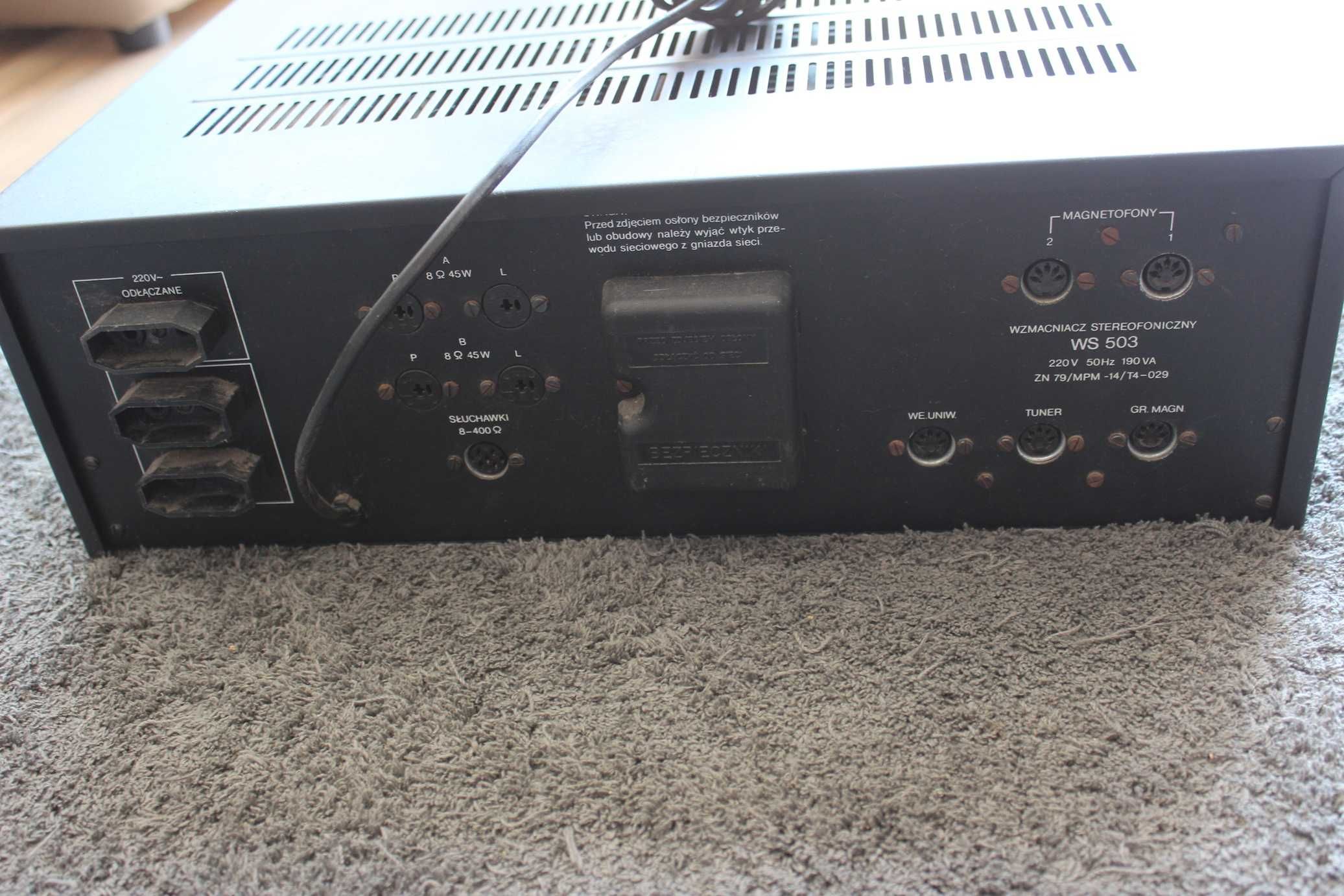 Unitra Wzmacniacz WS 503