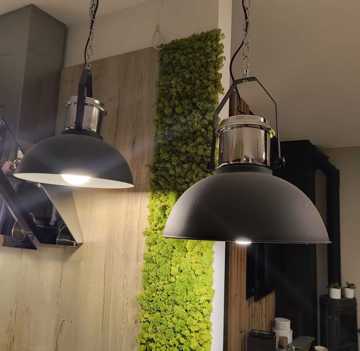 Lampa wisząca Ted ciemnoszara Inspire