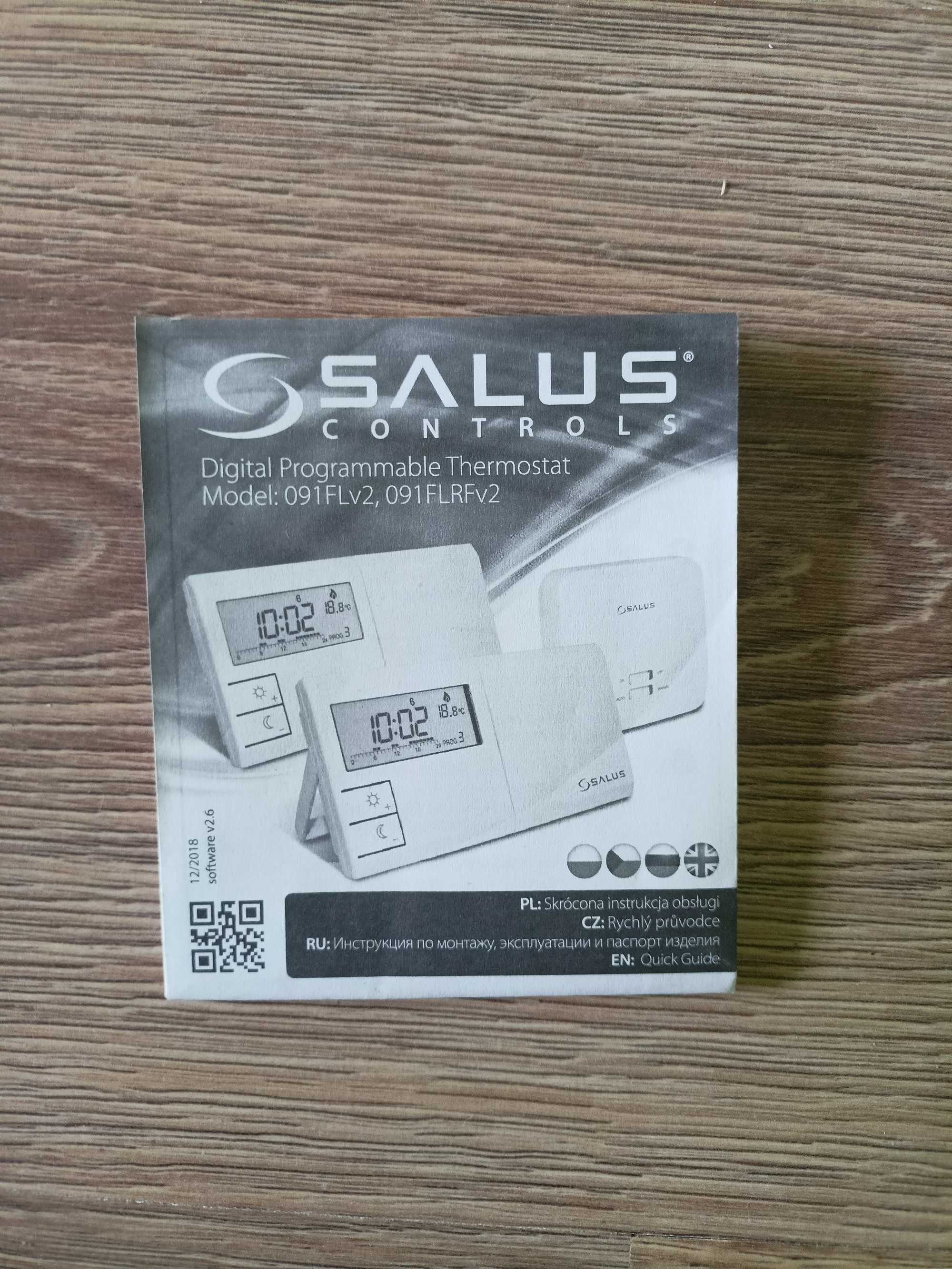 SALUS 091FLRF V2 sterownik termostat  nowy