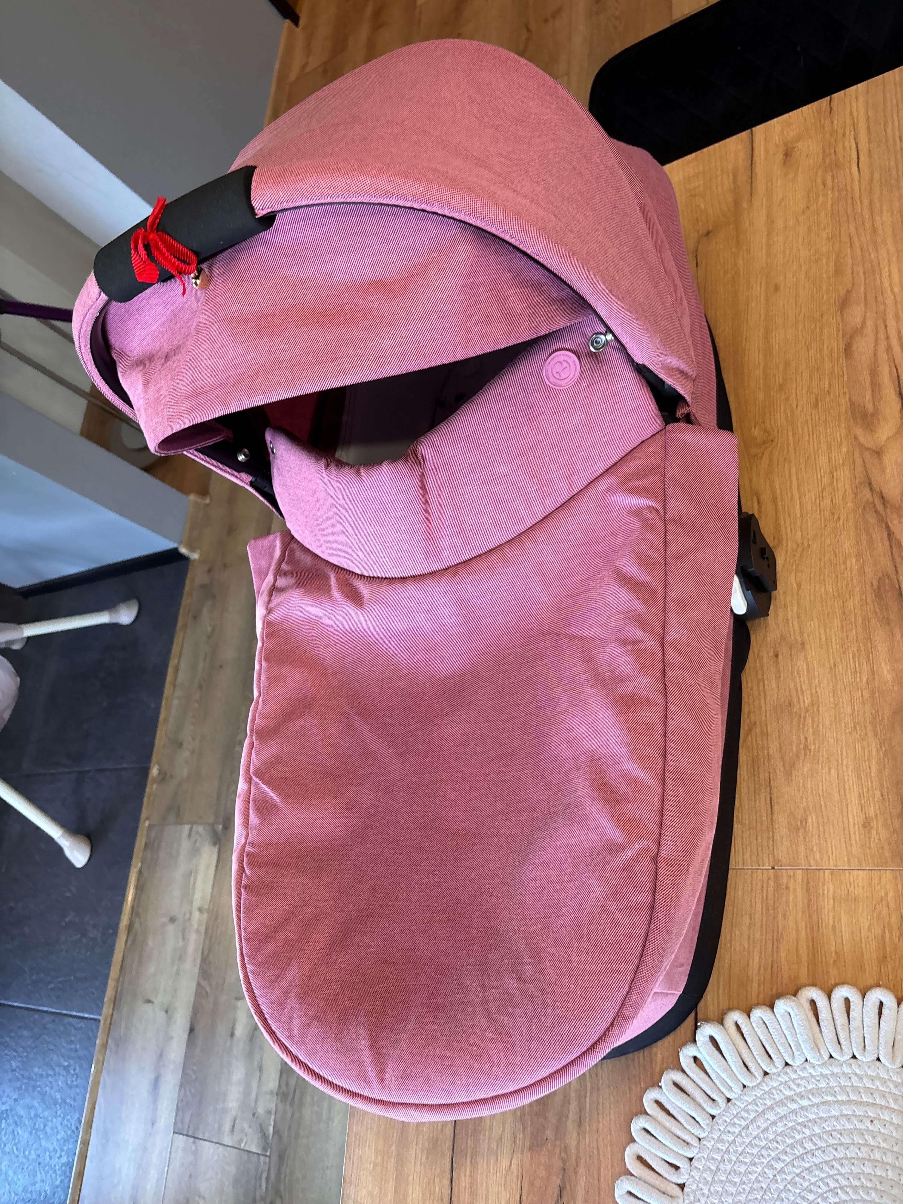 Gondola Cybex Cot s magnolia pink balios s lux