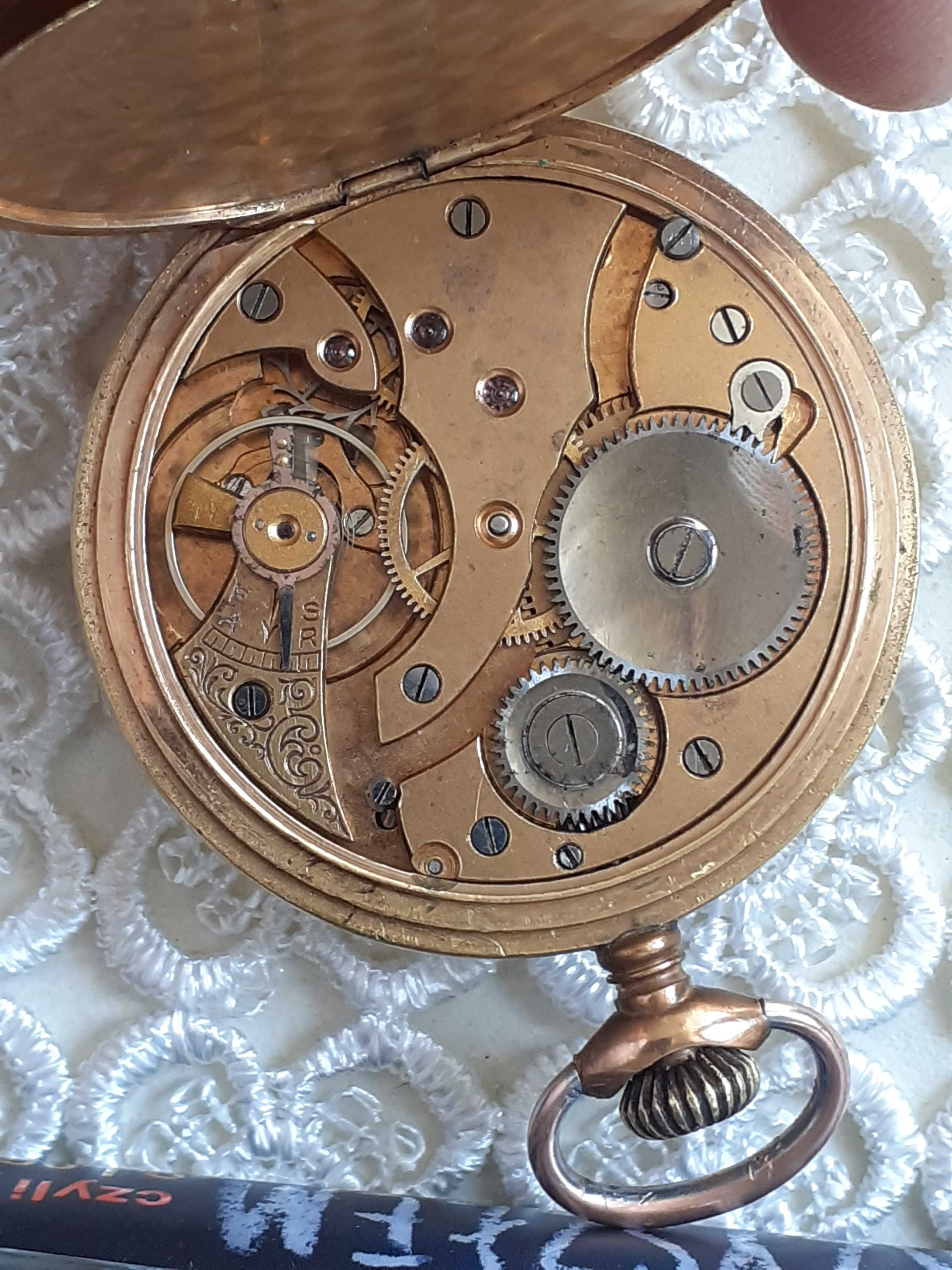 Staccato-kieszonkowy zegarek prod. szwajcarskiej z lat 30 tych