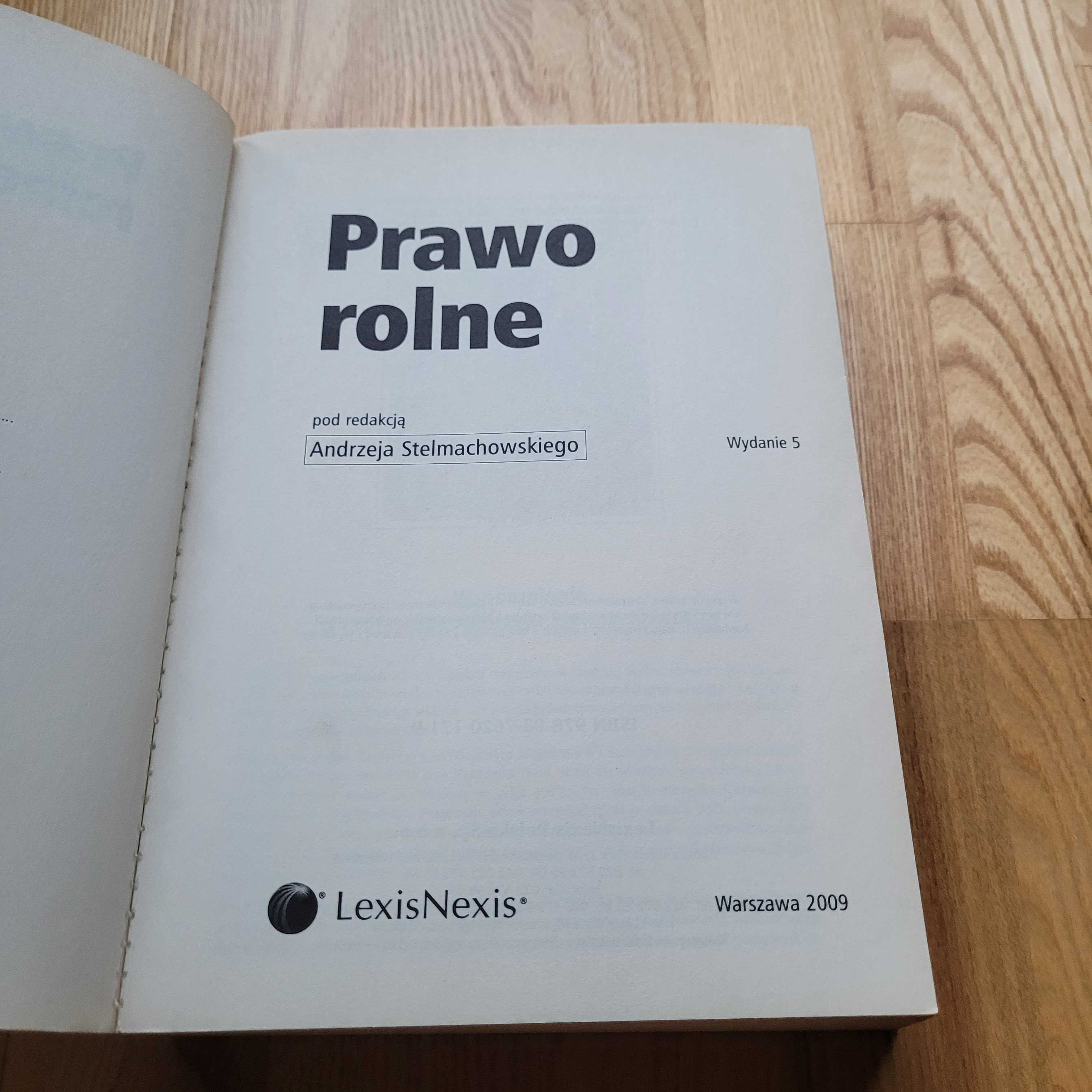 Prawo Rolne Andrzej Stelmachowski