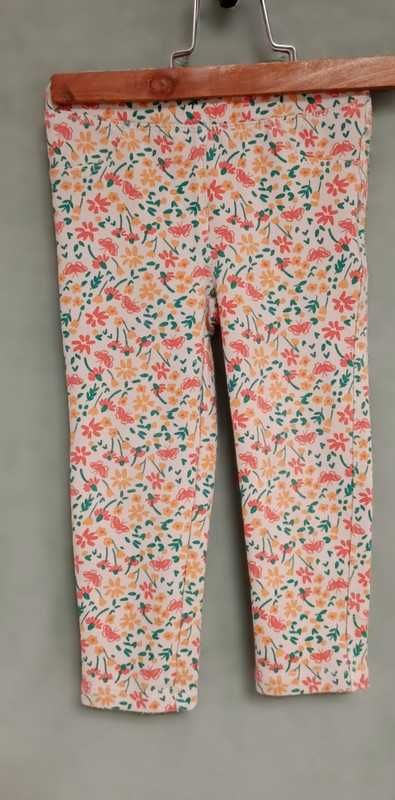 Legginsy Lupilu w kwiaty 86 - 92