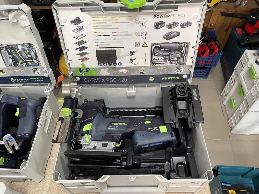 Festool PSC 420 EB / маятниковий лобзик Фестул