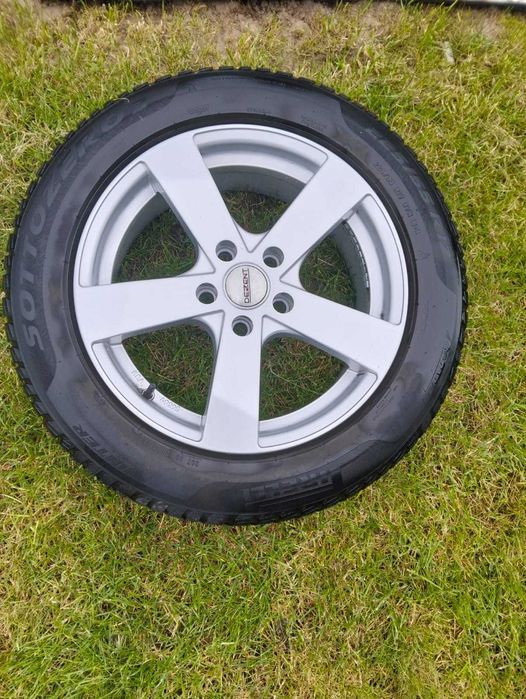 Alufelgi r 17 5x115 ET 43 + opony Pirelli zima 2021r