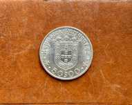 Moeda 50 Escudos 500 Anos Nascimento de Pedro Álvares Cabral 1968