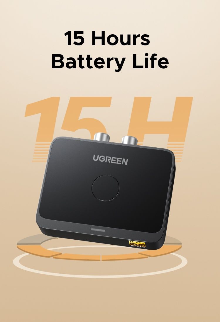 Bluetooth приемник Ugreen BT-505 ,ldac, hi-res audio.