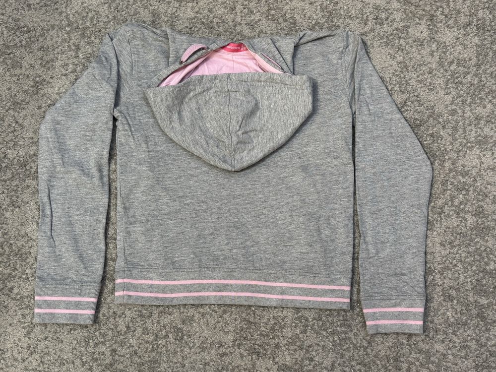 Szara bluza z jednorożcem Szachownica 152cm