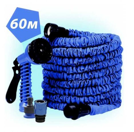 Шланг для полива Magic hose (Xhose) 60 метров и насадка-распылитель